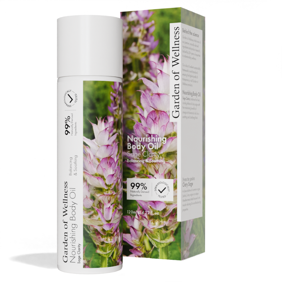 Garden of Wellness - Nourishing Body Oil Sage Clarity