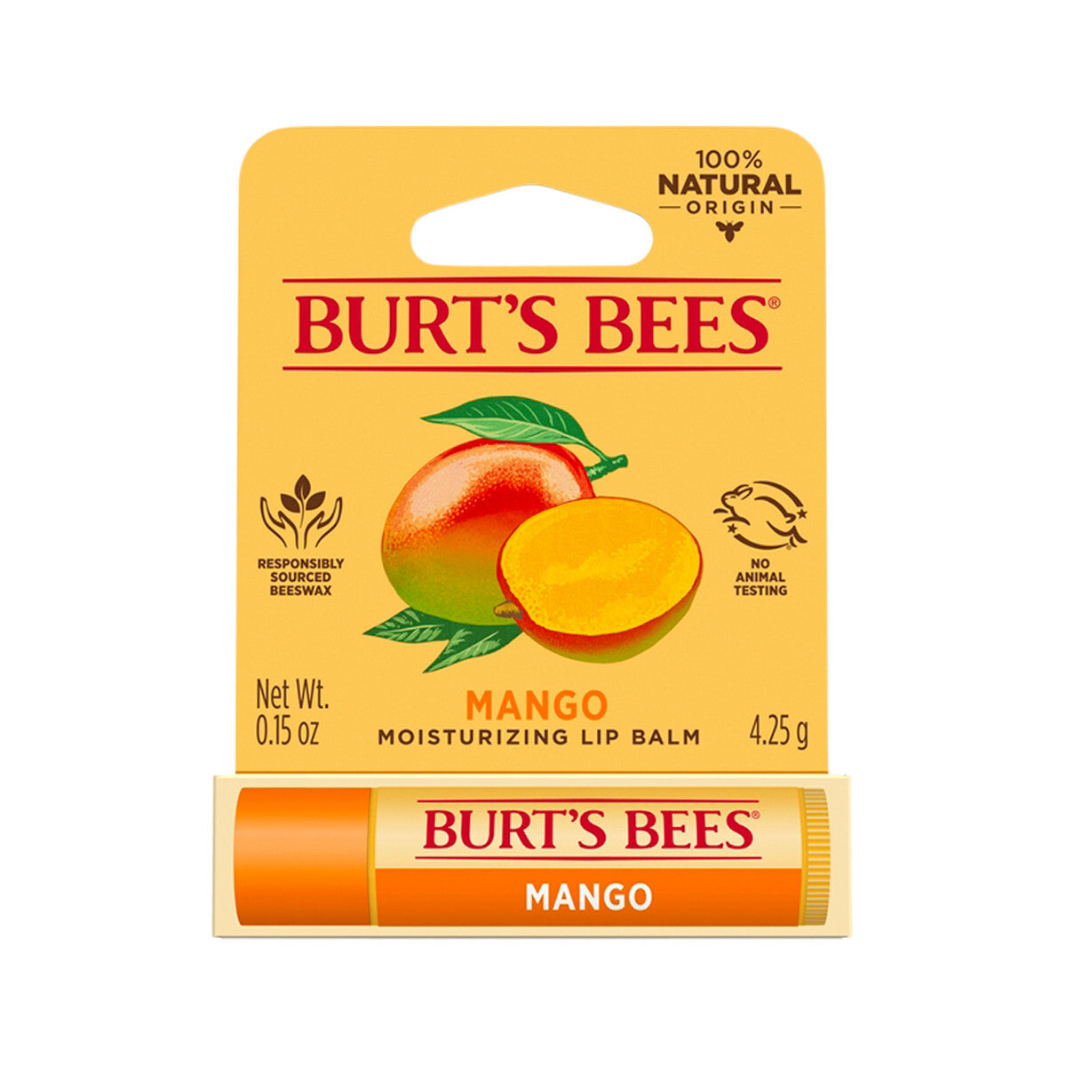 Burts Bees - Moisturising Lip Balm Mango
