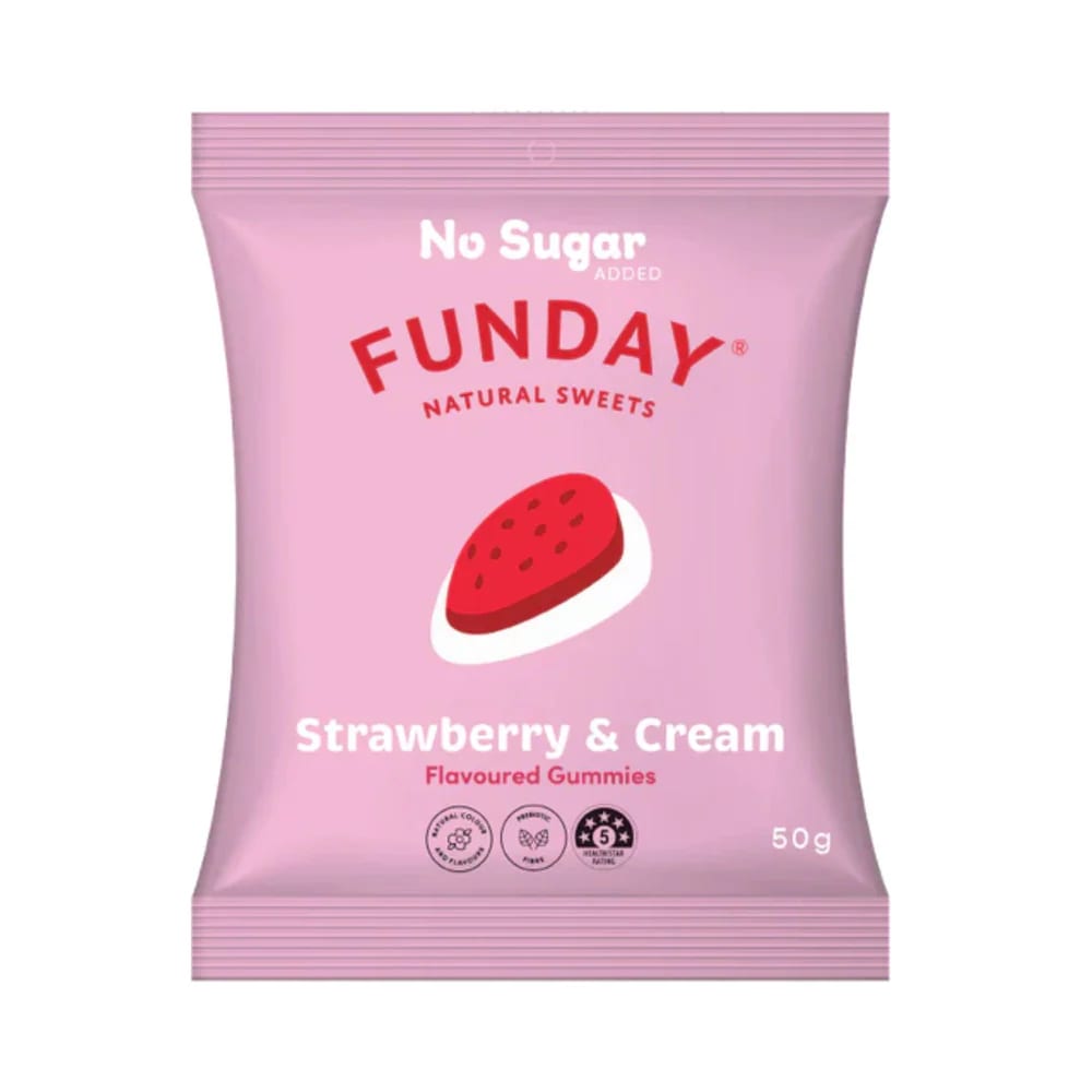 Funday - Strawberry & Cream 50g