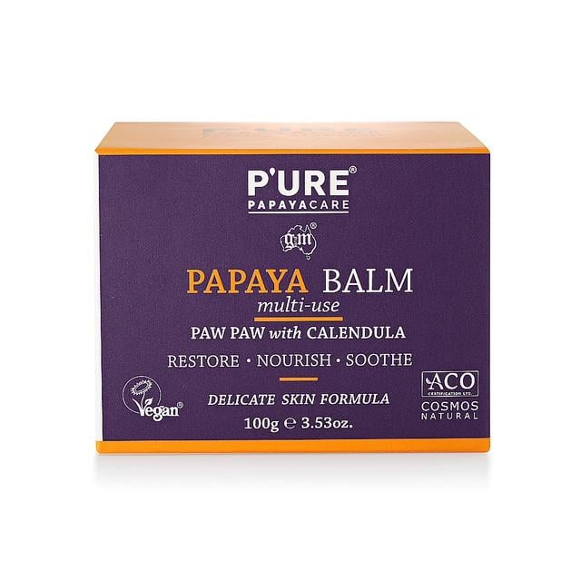 P'URE Papayacare Papaya Balm Multi-Use (Paw Paw with Calendula) 100g