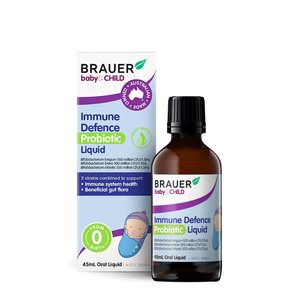 BRAUER BABY CHILD IMMUNE DEF PROBIOTIC INFANT LIQUID 45ML