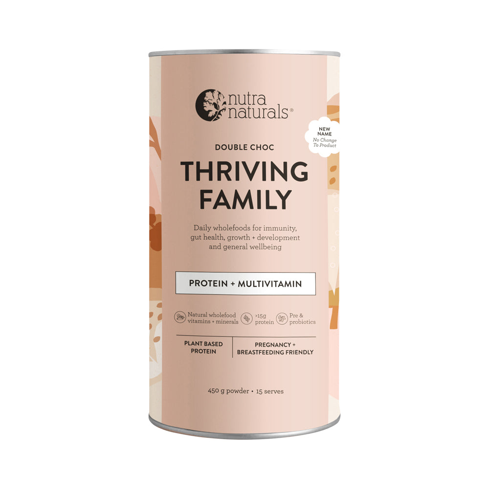 Nutra Naturals Thriving Family Protein Double Choc