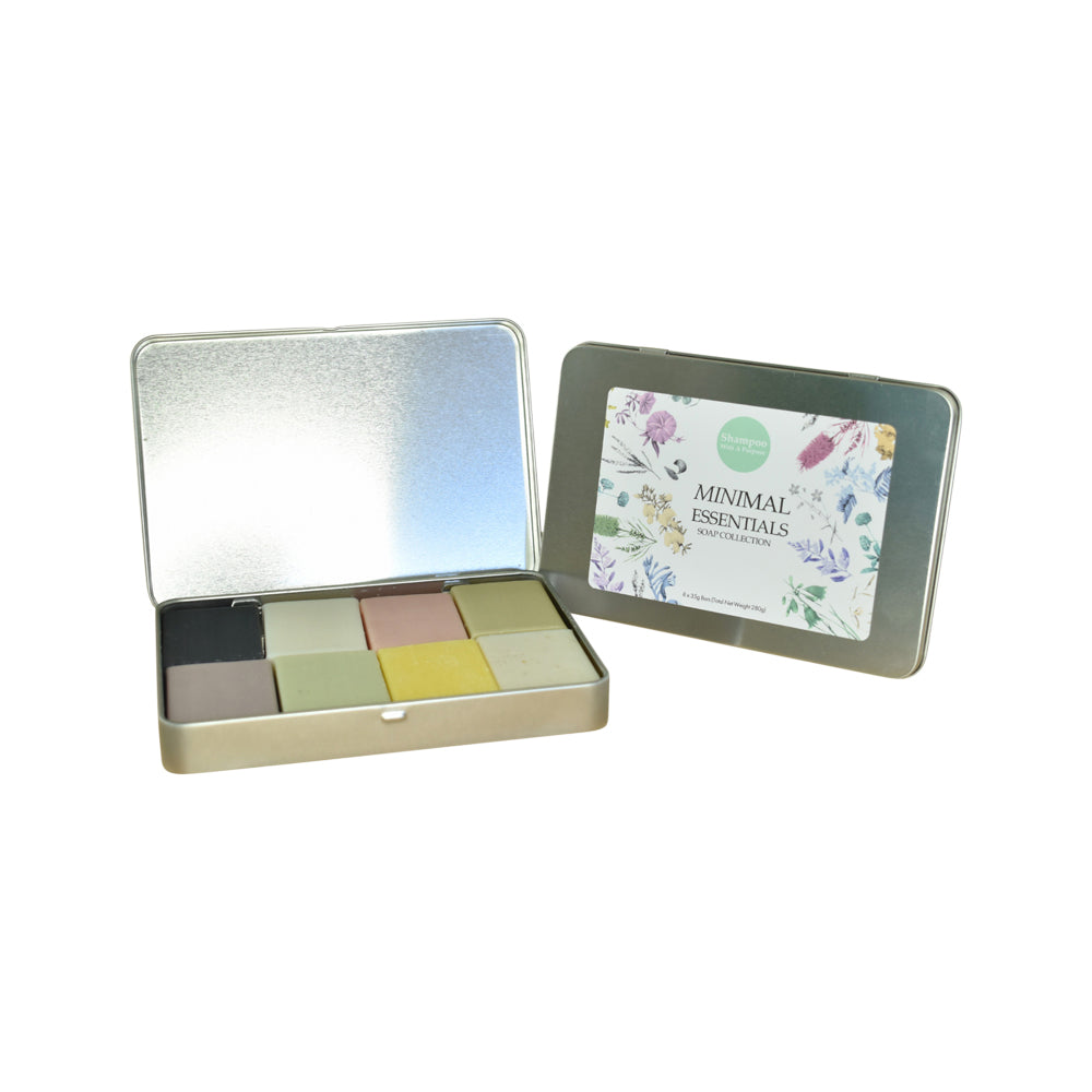 Minimal Essentials Shampoo With A Purpose Soap Collection (8 x 35g)