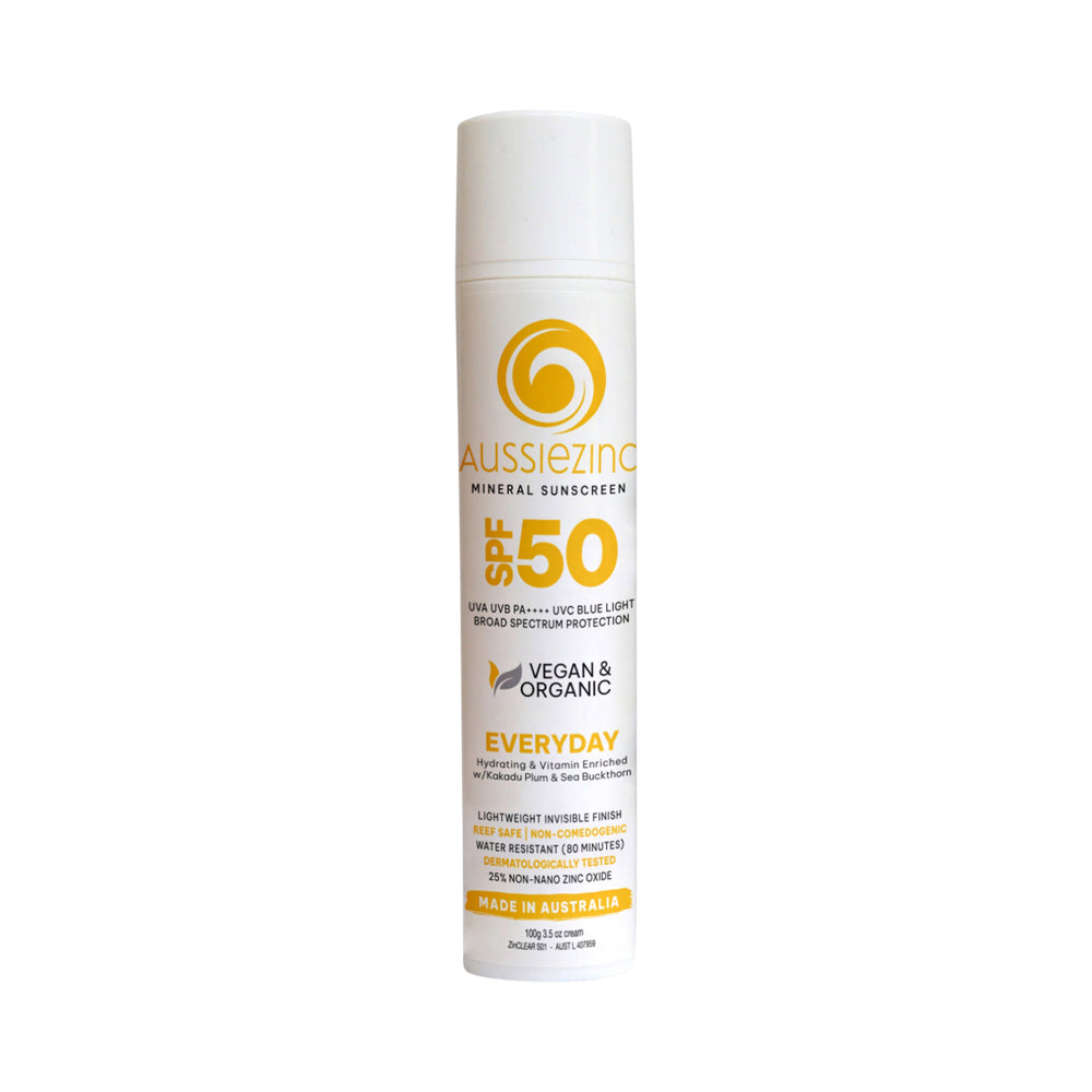 AussieZinc Mineral Sunscreen - Everyday SPF50+