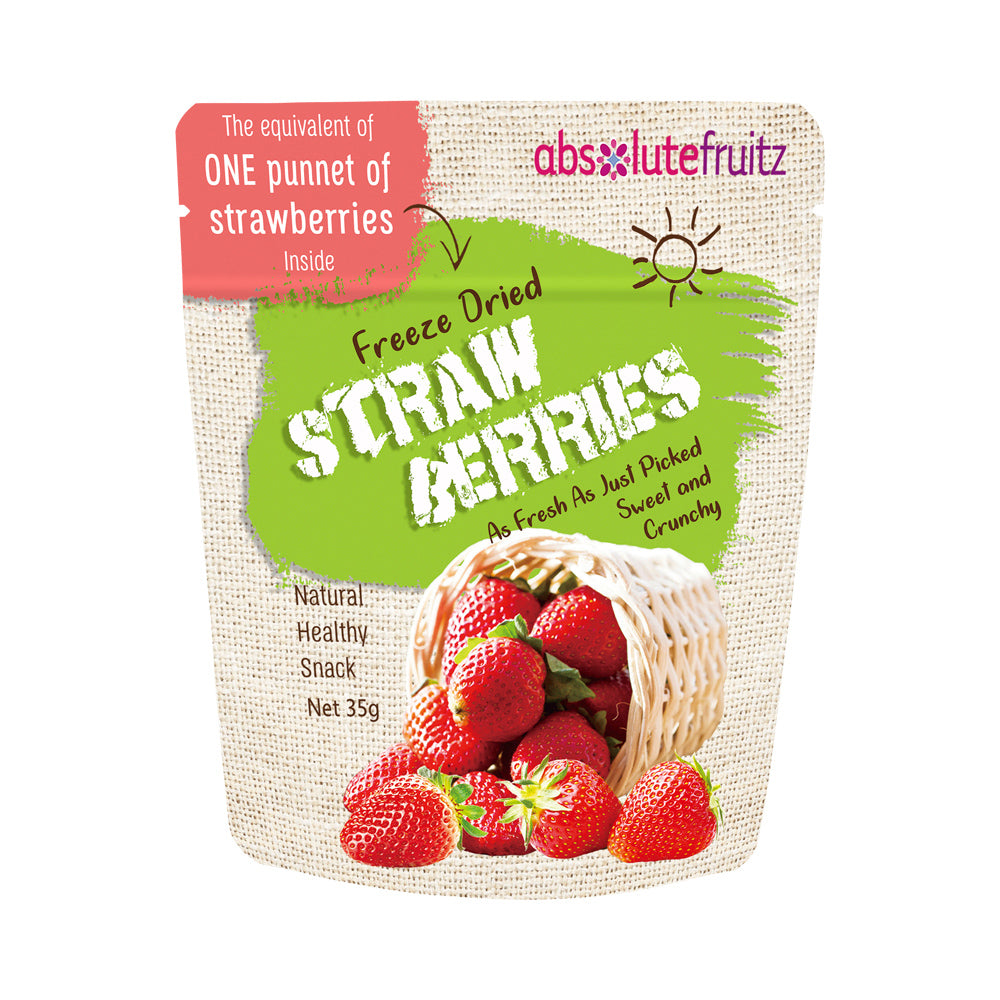 AbsoluteFruitz - Freeze Dried Strawberries