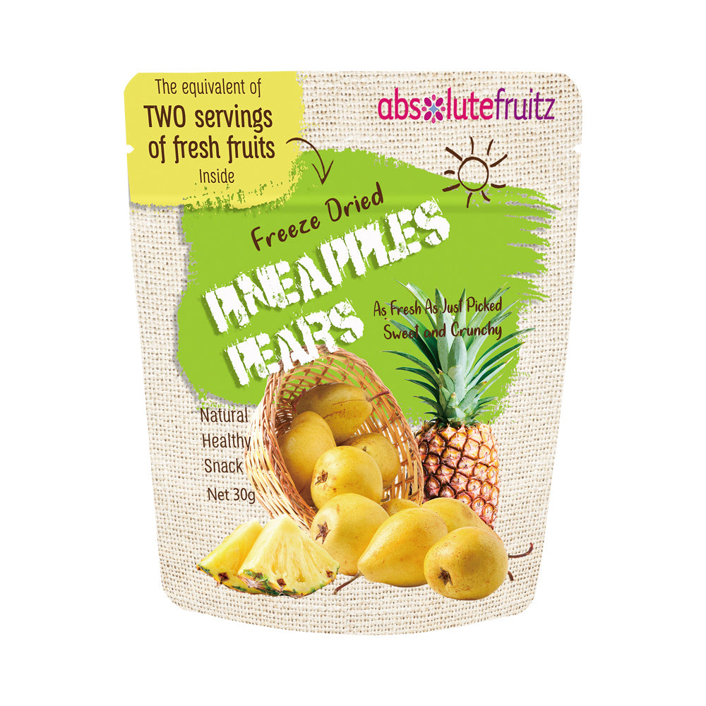 AbsoluteFruitz - Freeze Dried Pineapples Pears