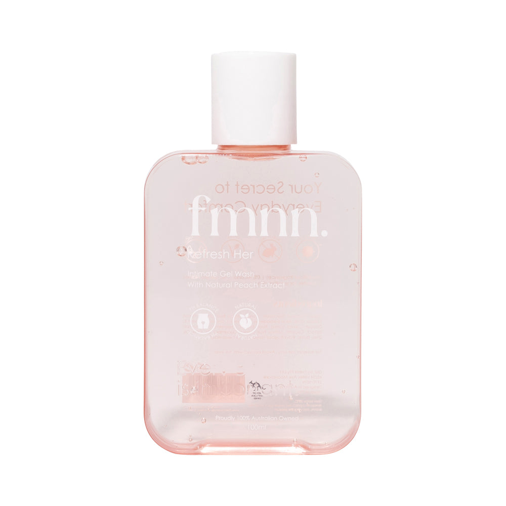 fmnn. Refresh Her Intimate Gel Wash Peach 100ml