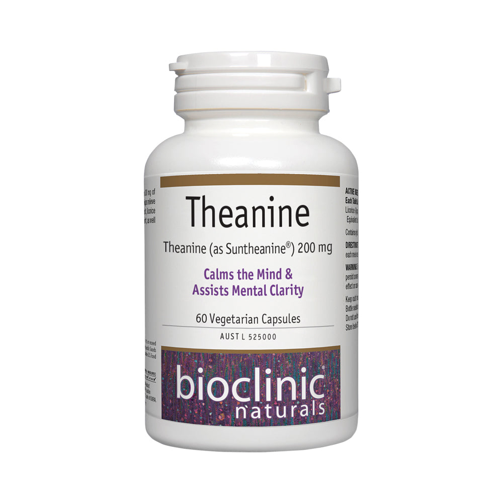 Bioclinic Naturals Theanine 200mg