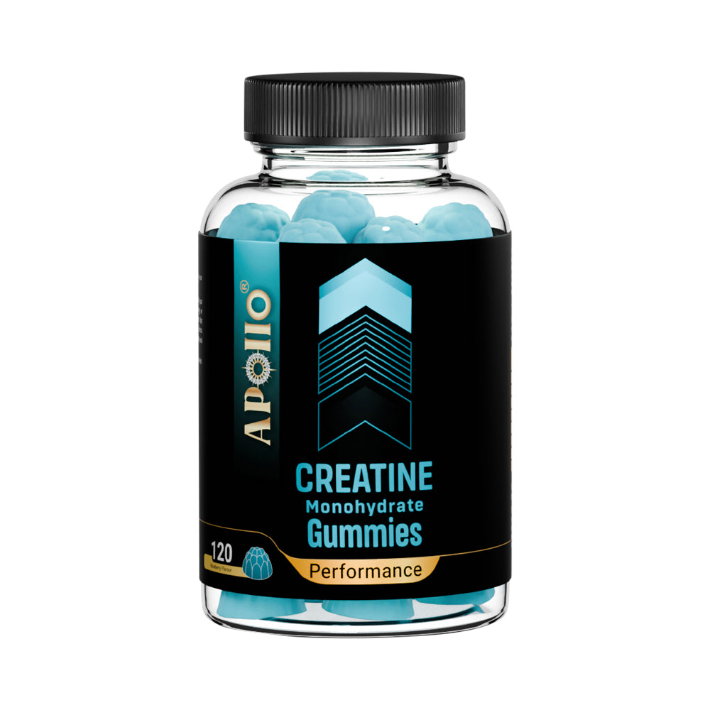 Apollo Creatine Monohydrate Gummies Blueberry 120's