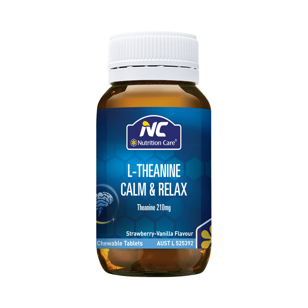 NC By Nutrition Care L-Theanine Calm & Relax Chewable 60's