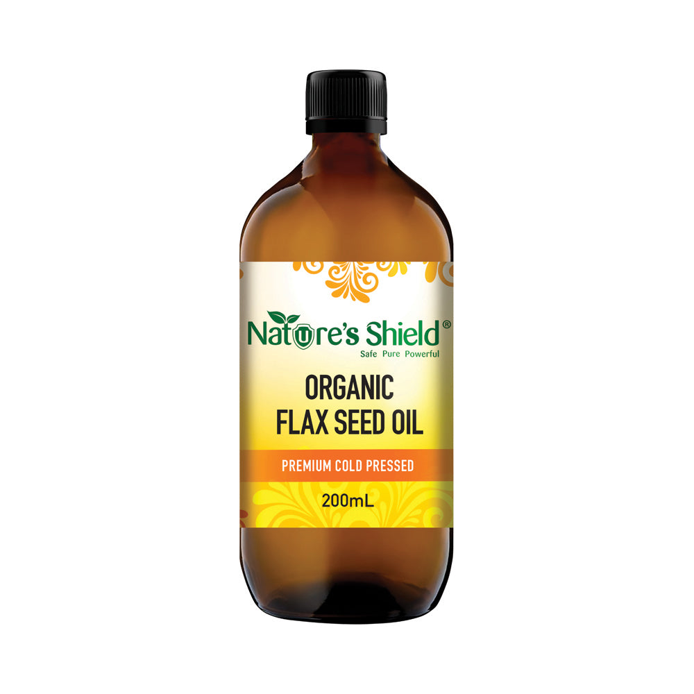 Nature's Shield Organic Flax Seed Oil
