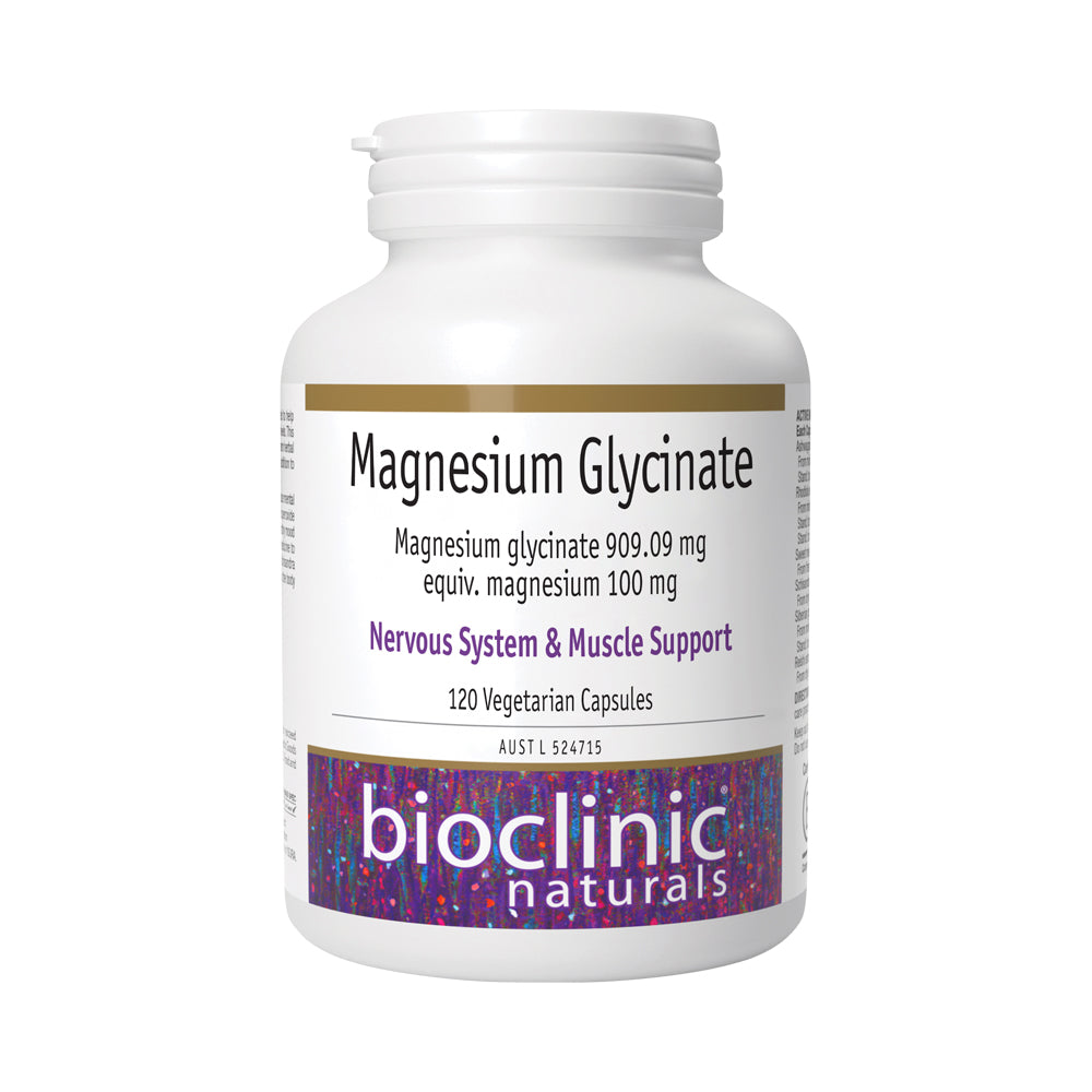 Bioclinic Naturals Magnesium Glycinate 120's