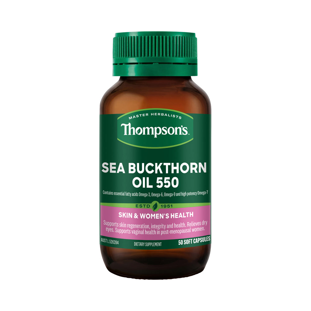 Thompsons Sea Buckthorn Oil 550 - 50's