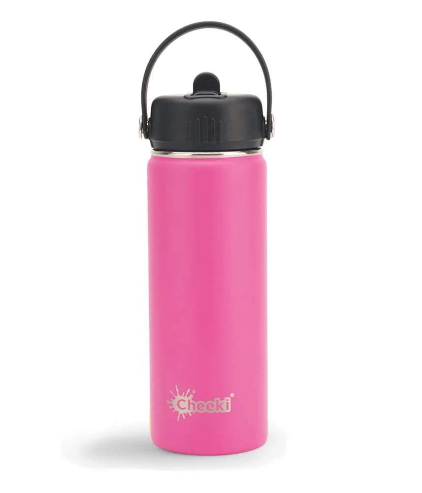 Cheeki - Insulated Bottle Adventure Magenta (Small) 600ml