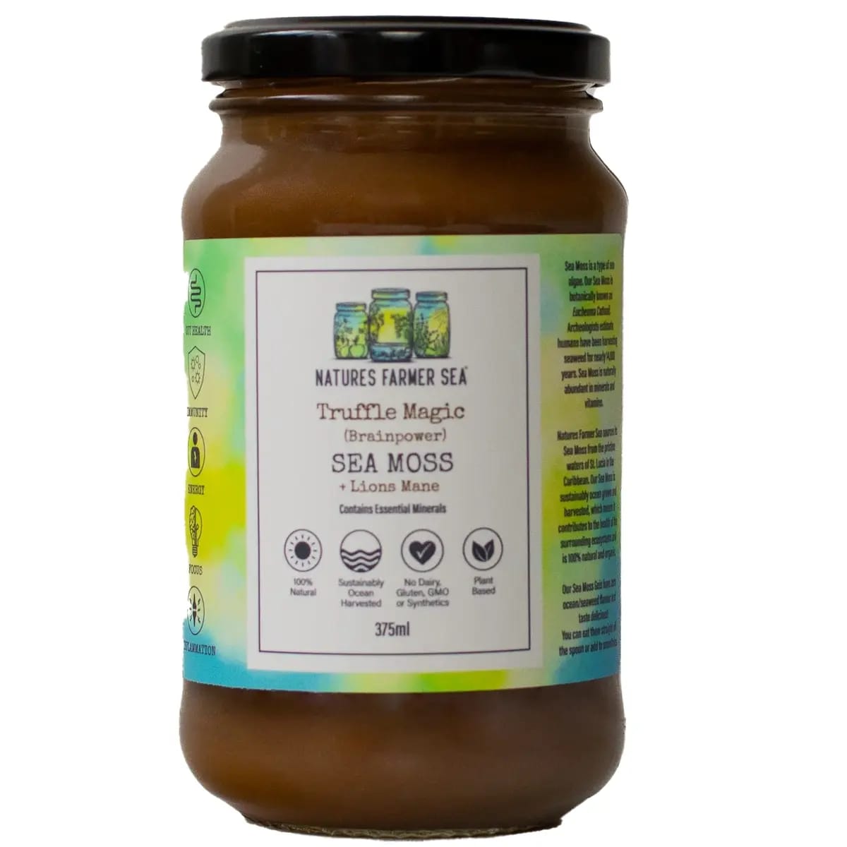 Natures Farmer Sea - Truffle Magic (Brainpower) Sea Moss Gel 375ml