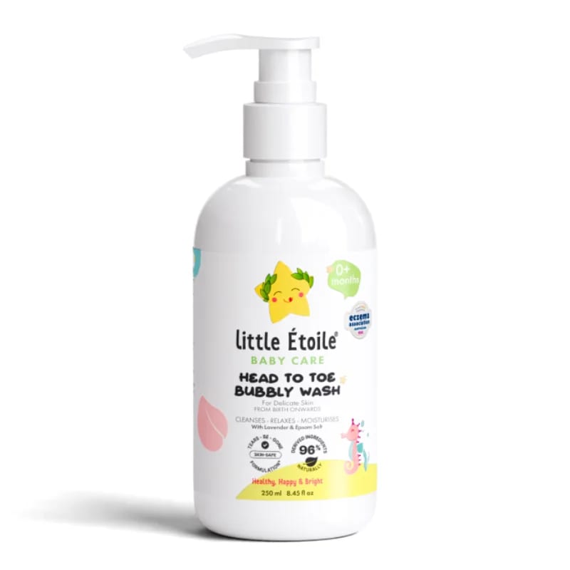 Little Etoile Baby Care - Head to Toe Bubbly Wash for Delicate Skin (0+ Months)