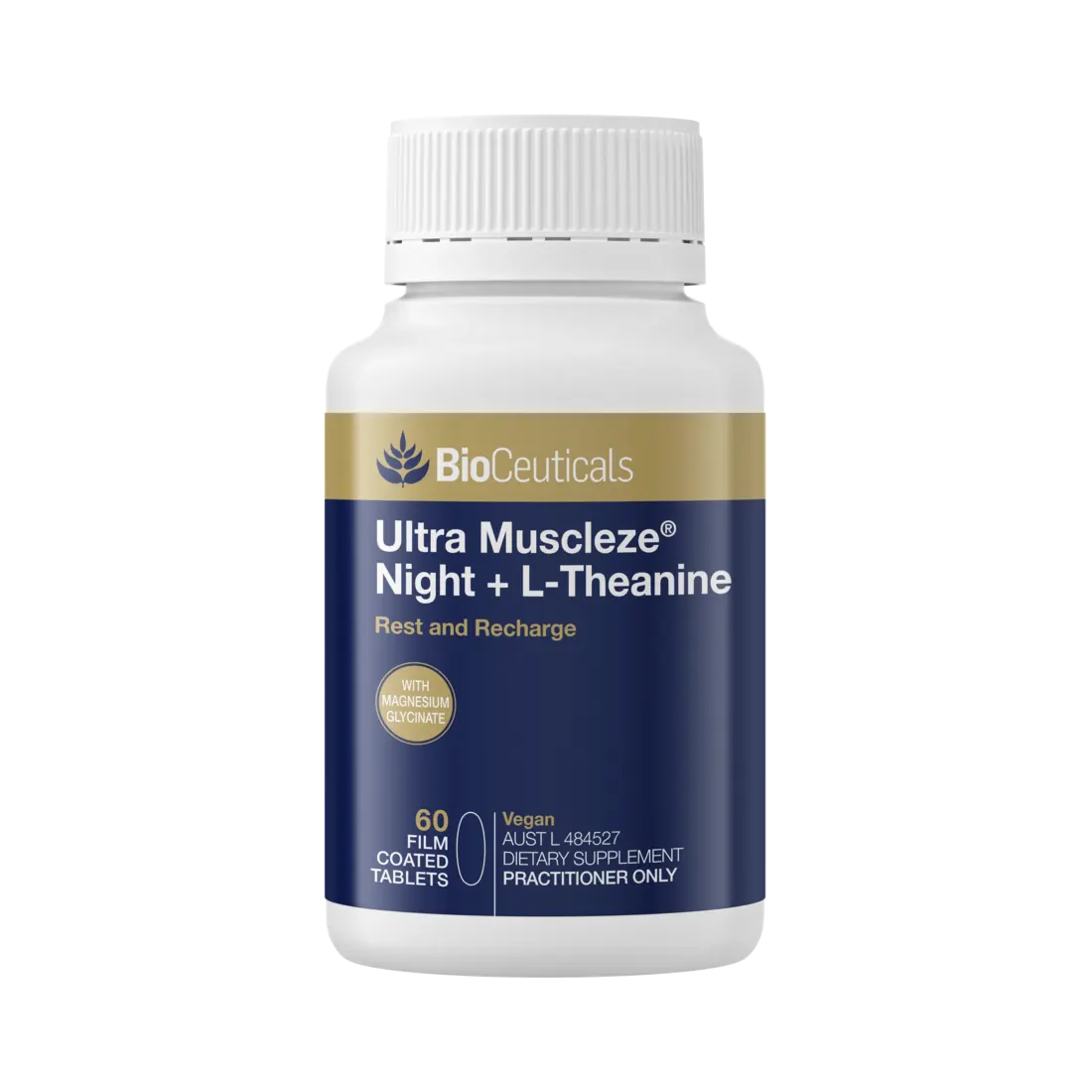 BioCeuticals - Ultra Muscleze Night + L-Theanine 60 Tablets