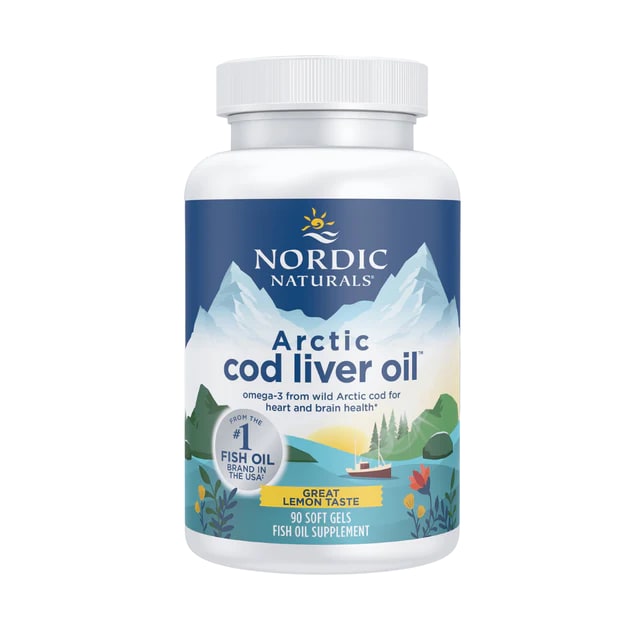 Nordic Naturals - Arctic Cod Liver Oil 90 Soft Gels