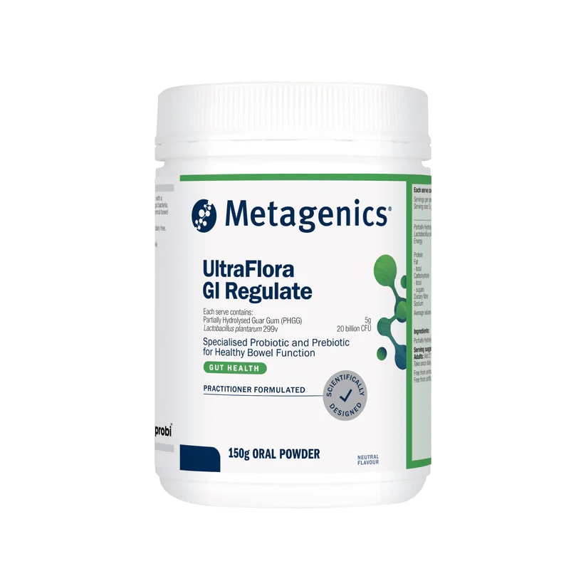 Metagenics - UltraFlora GI Regulate Probiotic Neutral 150g Powder