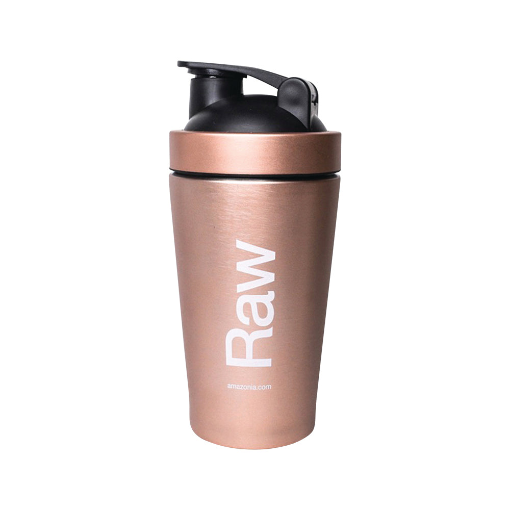 Amazonia Raw - Stainless Steel Shaker Rose Gold
