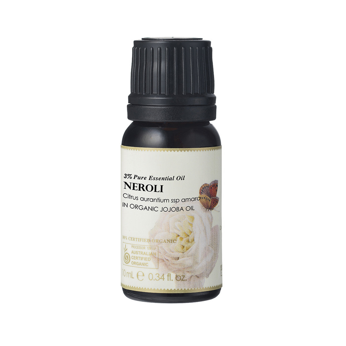 Ausganica - Organic Essential Oil Dilution Neroli 3 Perc in Jojoba