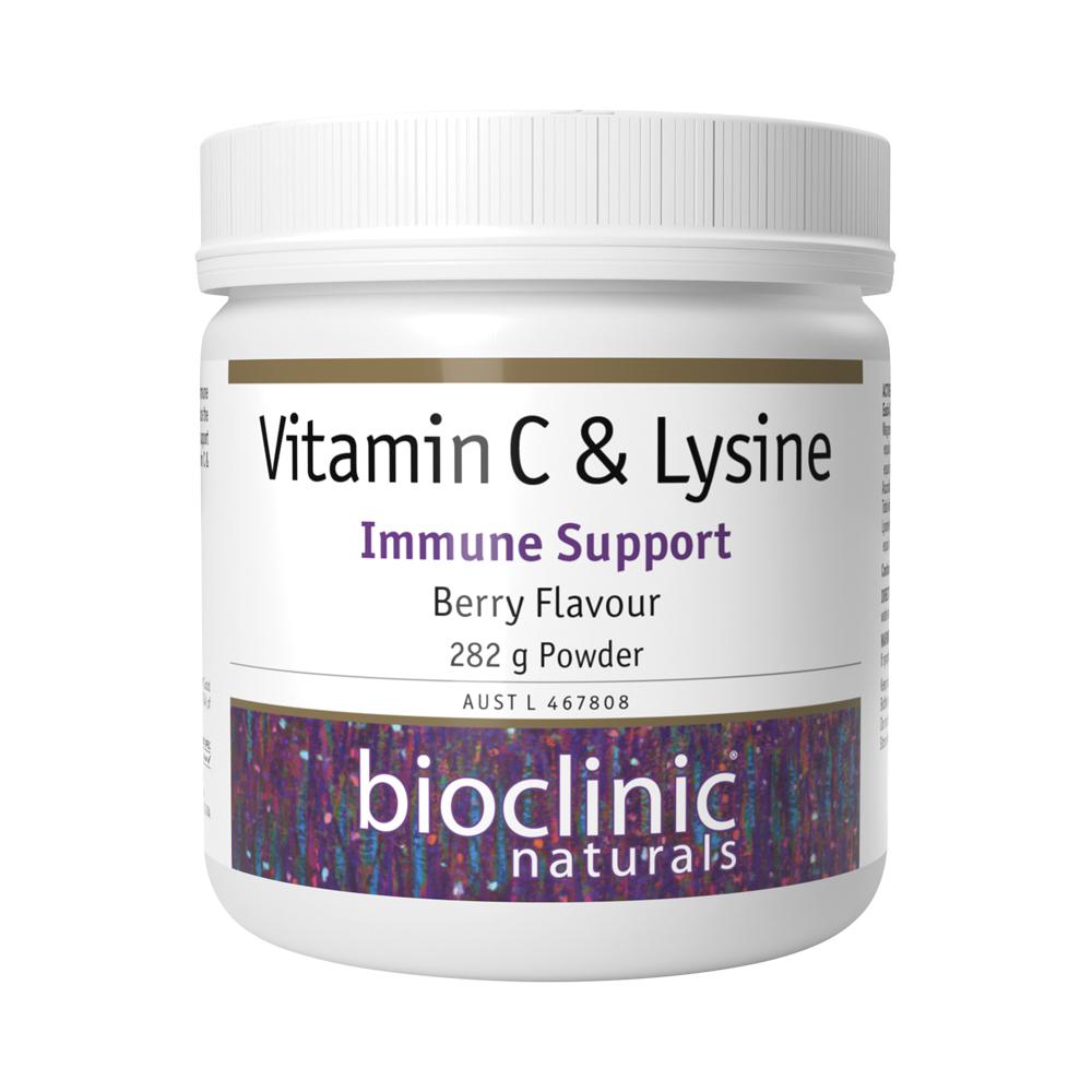 Bioclinic Naturals - Vitamin C & Lysine Berry Flavour