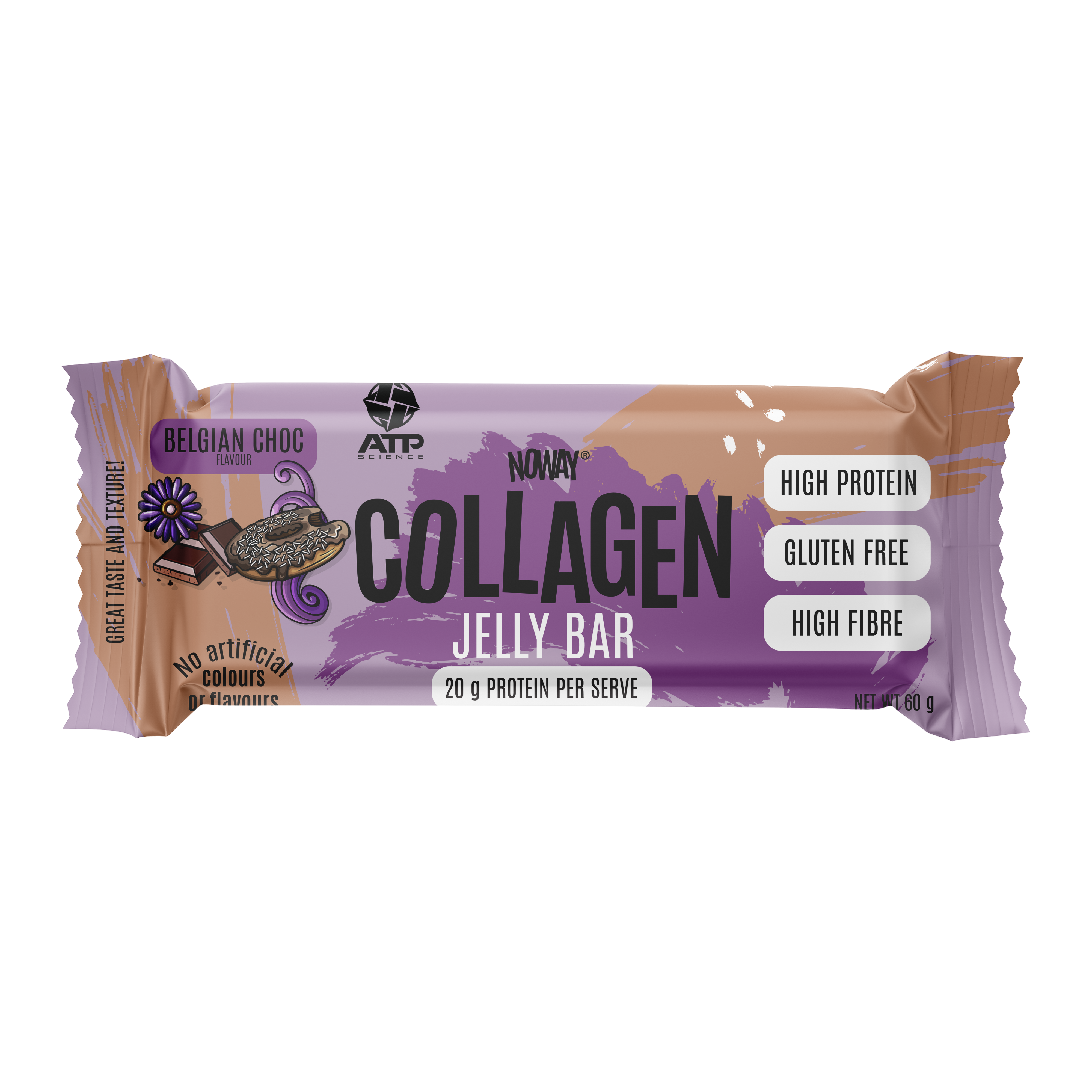 ATP Science - NOWAY Collagen Jelly Bar Belgian Choc