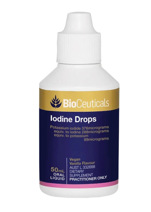 BioCeuticals - Iodine Drops Vanilla Oral Liquid