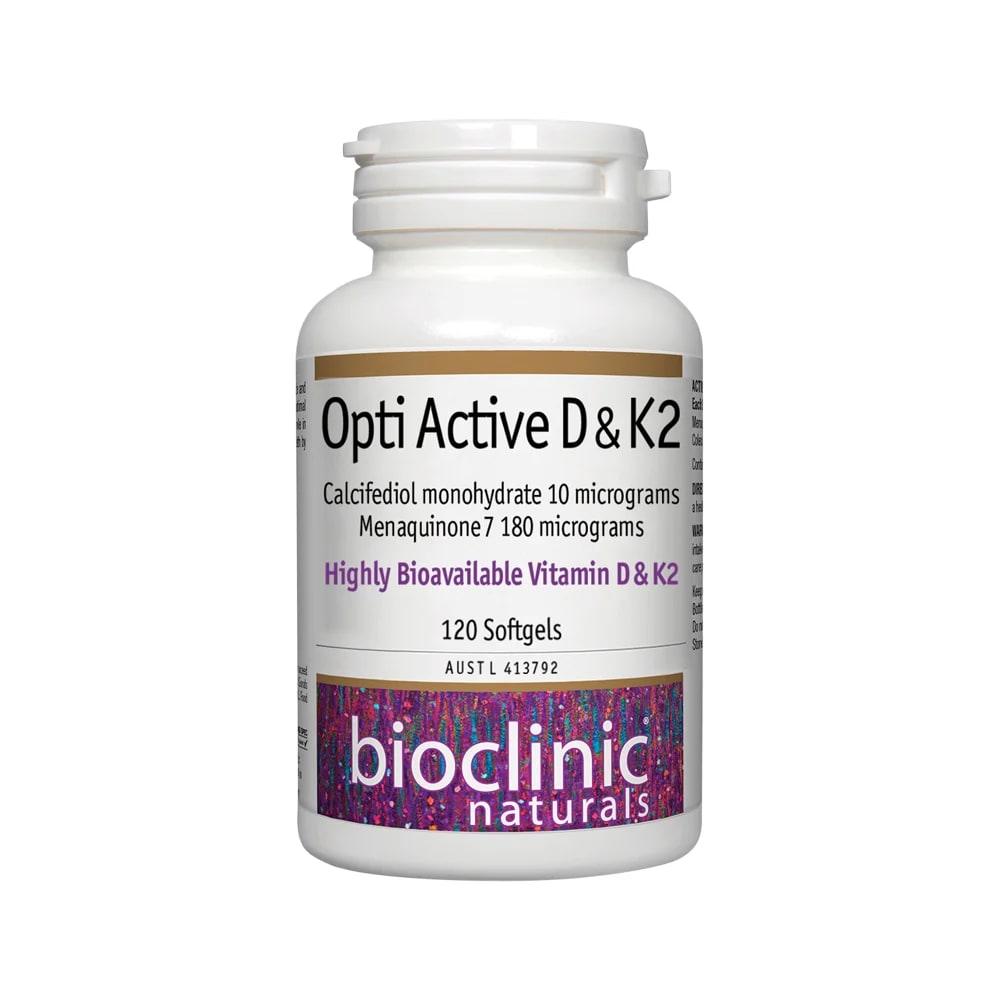 Bioclinic Naturals - Opti Active D & K2