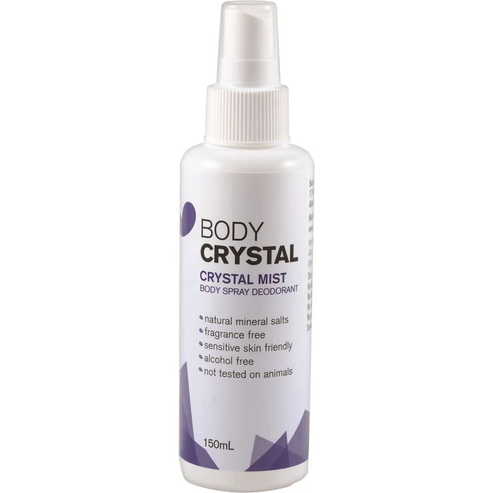 Body Crystal - Deodorant Mist (Body Spray) Crystal Mist (Fragrance Free)