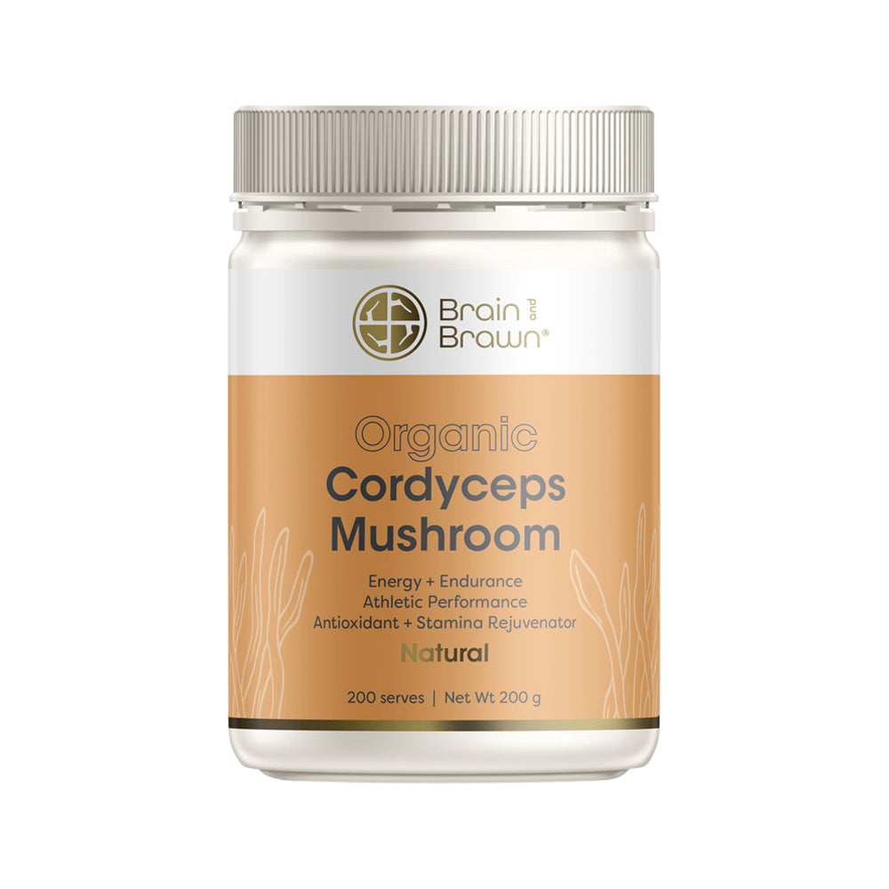 Brain and Brawn - Organic Cordyceps Mushroom Natural