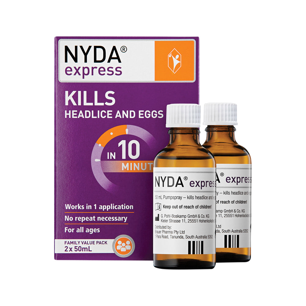 BRAUER NYDA EXPRESS (KILLS HEADLICE AND EGGS) 50ML