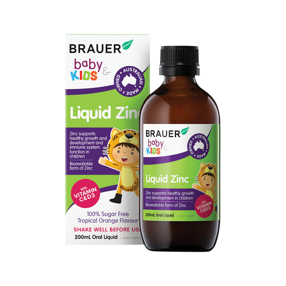 Brauer - Baby & Kids Liquid Zinc Oral Liquid