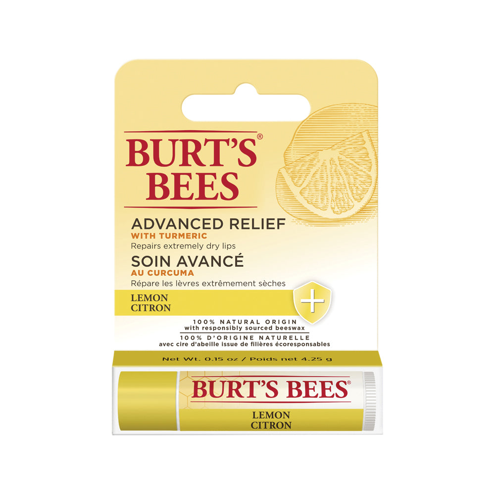 Burts Bees - Lip Balm Advanced Relief Lemon