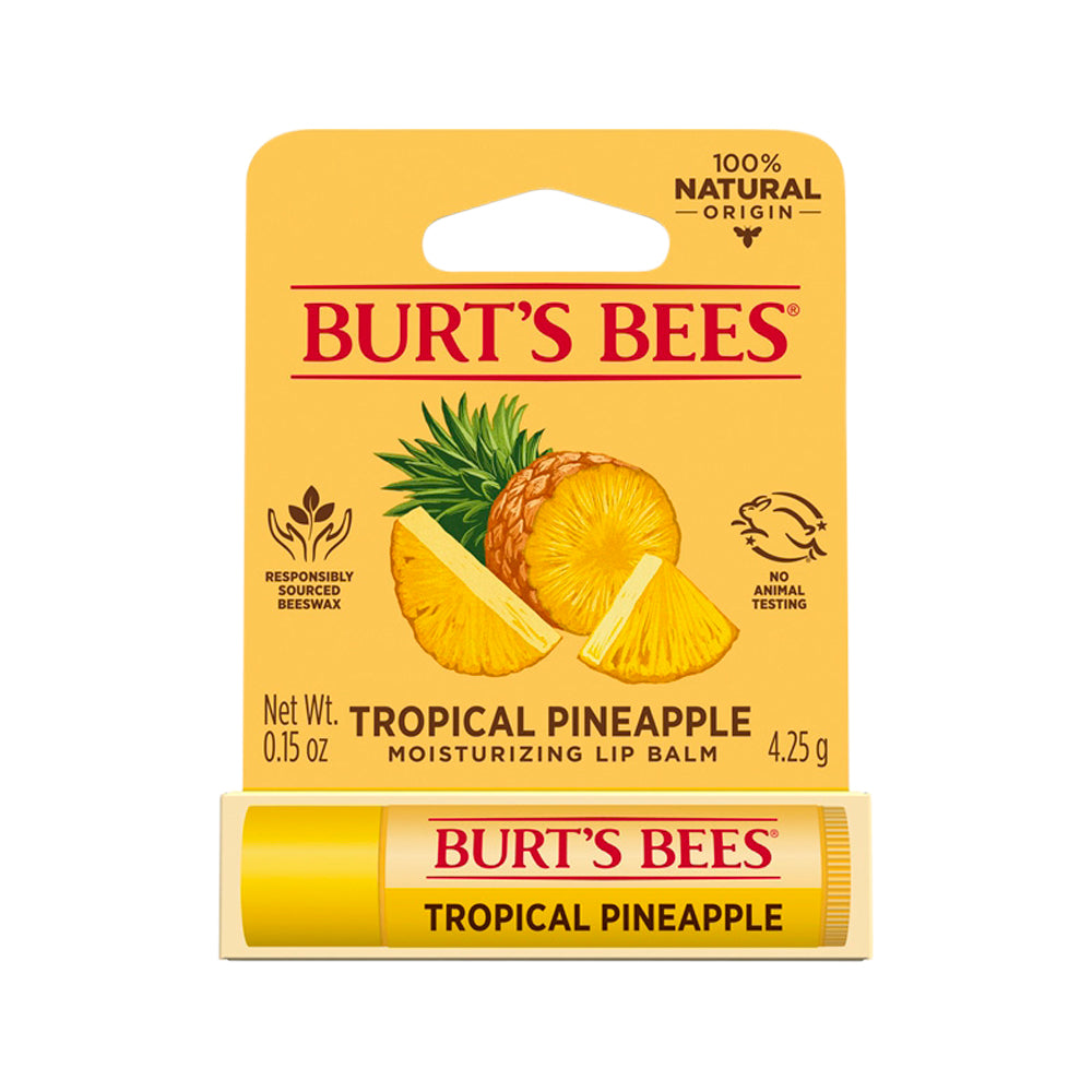 Burts Bees - Moisturising Lip Balm Tropical Pineapple