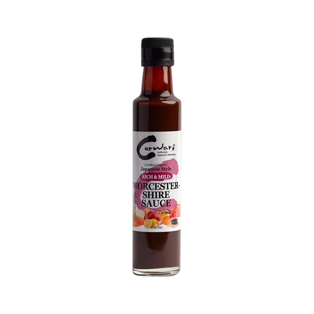 Carwari - Organic Japanese Style Rich & Mild Worcestershire Sauce