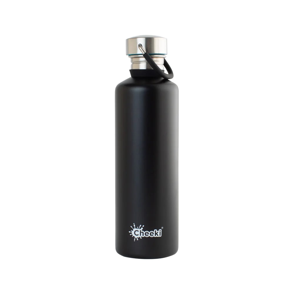 Cheeki - Stainless Steel Bottle Classic Matte Black (Medium) 750ml