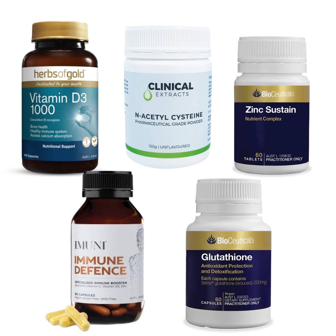 Comprehensive Quercetin Immune Bundle Pack (5 Products)