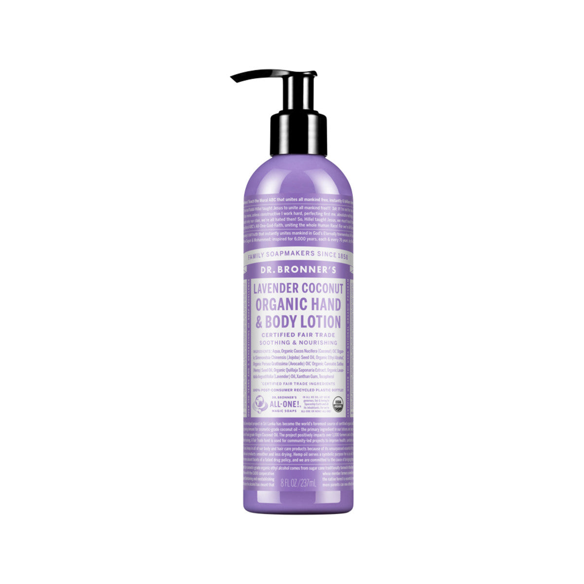 Dr. Bronner's - Organic Hand & Body Lotion Lavender Coconut