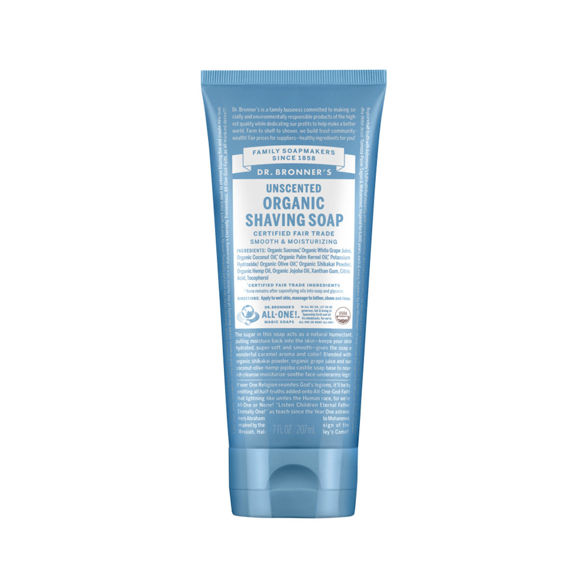 Dr. Bronner's - Organic Shaving Soap Unscented