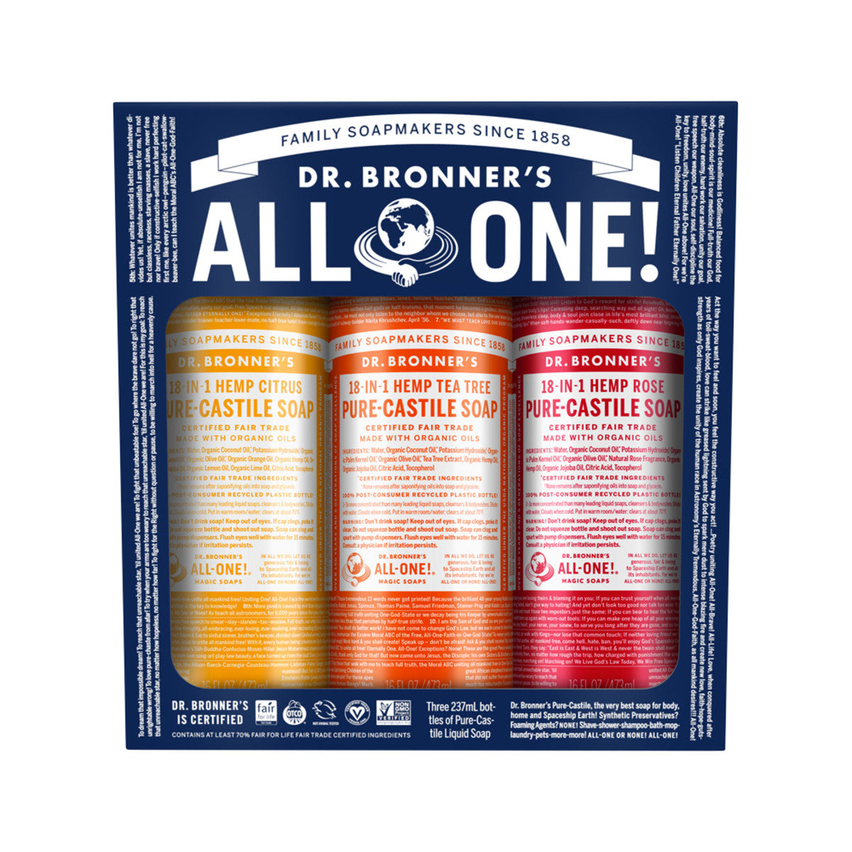 Dr. Bronner's - Pure-Castile Soap Liquid Summer Lovin