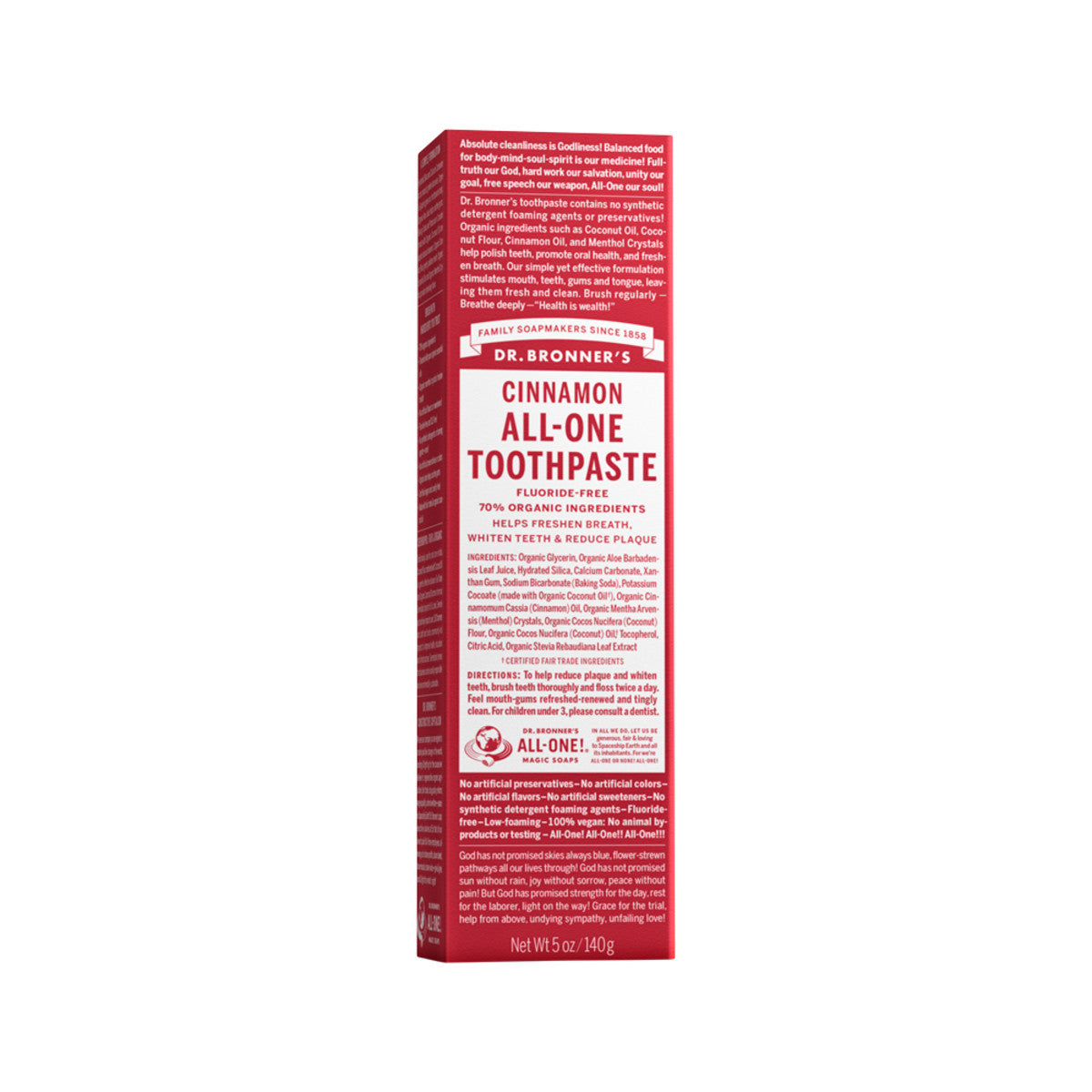 Dr. Bronner's - Toothpaste (All-One) Cinnamon