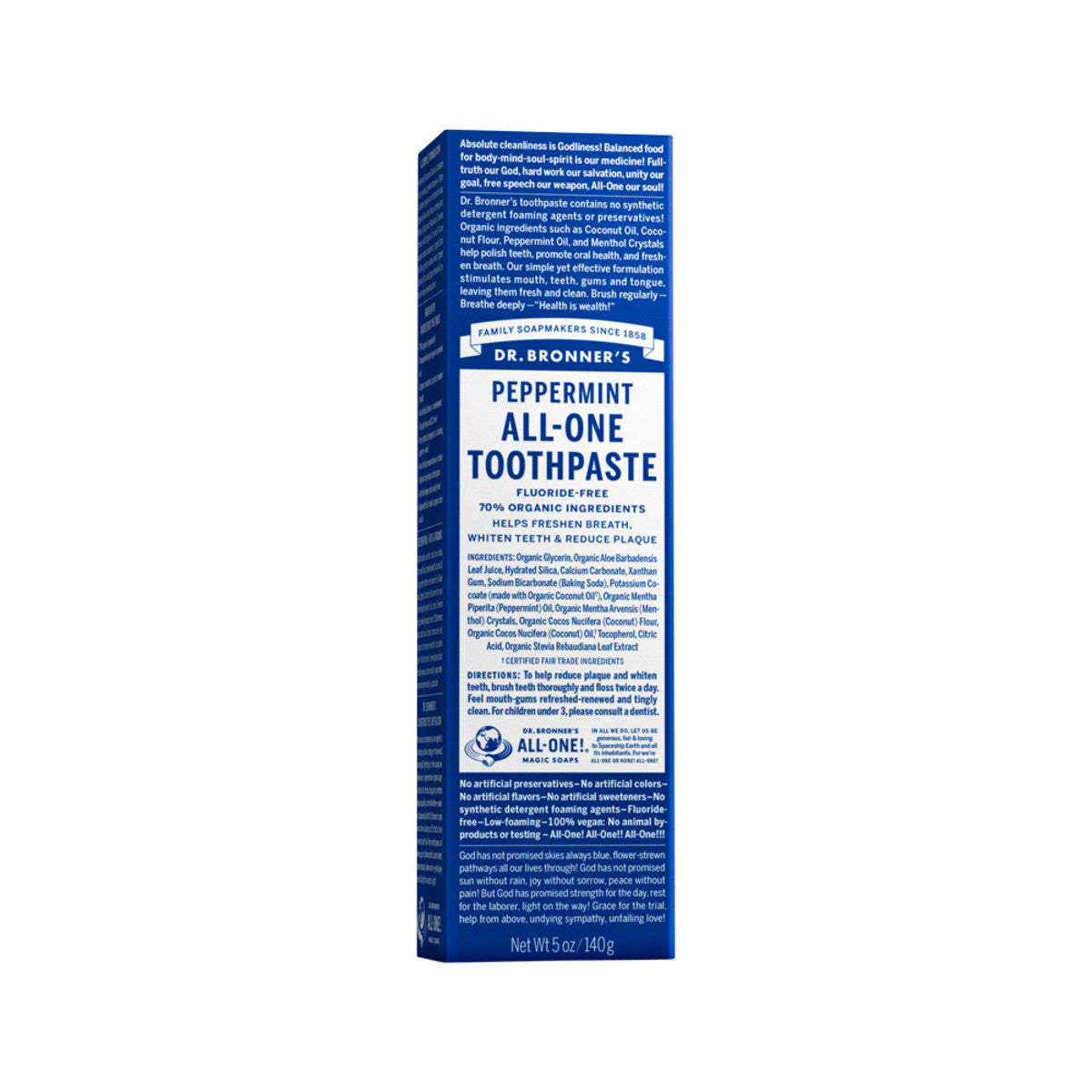 Dr. Bronner's - Toothpaste (All-One) Peppermint