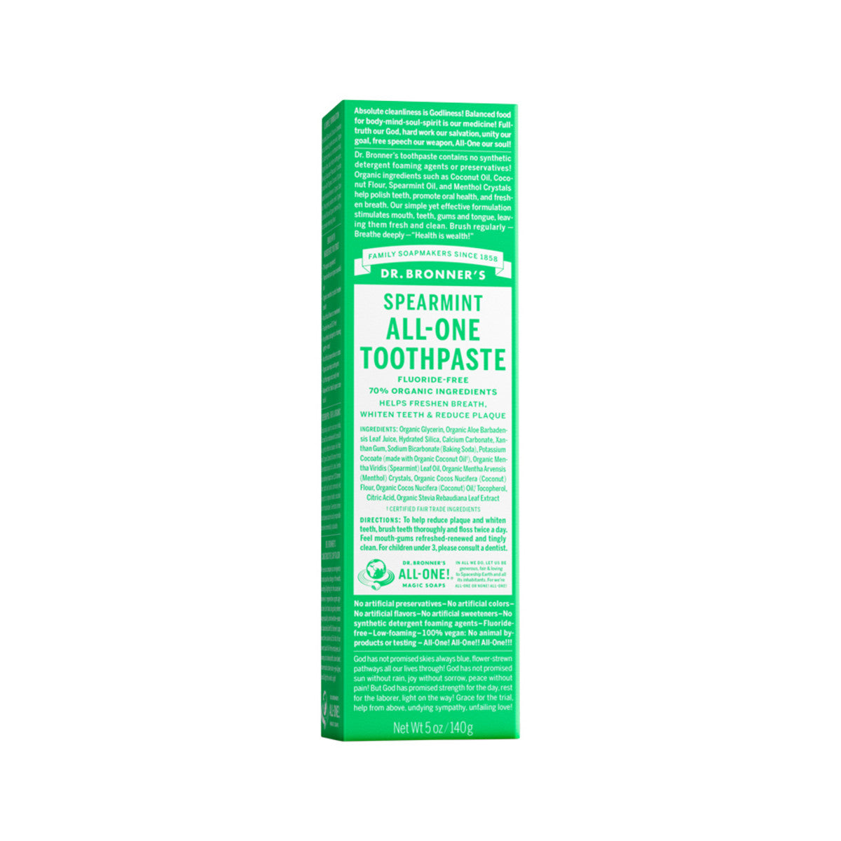 Dr. Bronner's - Toothpaste (All-One) Spearmint