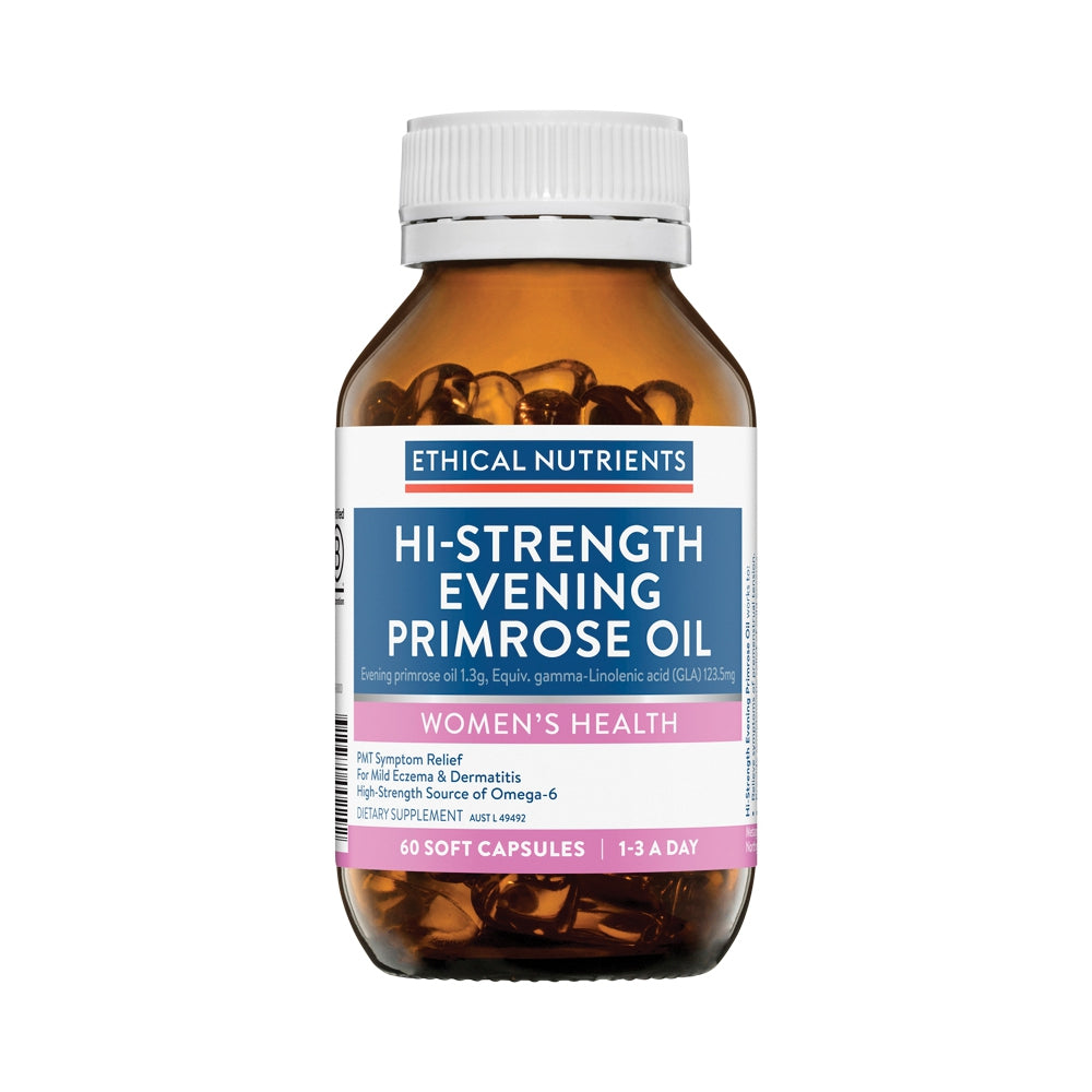 Ethical Nutrients Hi-Strength Evening Primrose Oil 60 Capsules