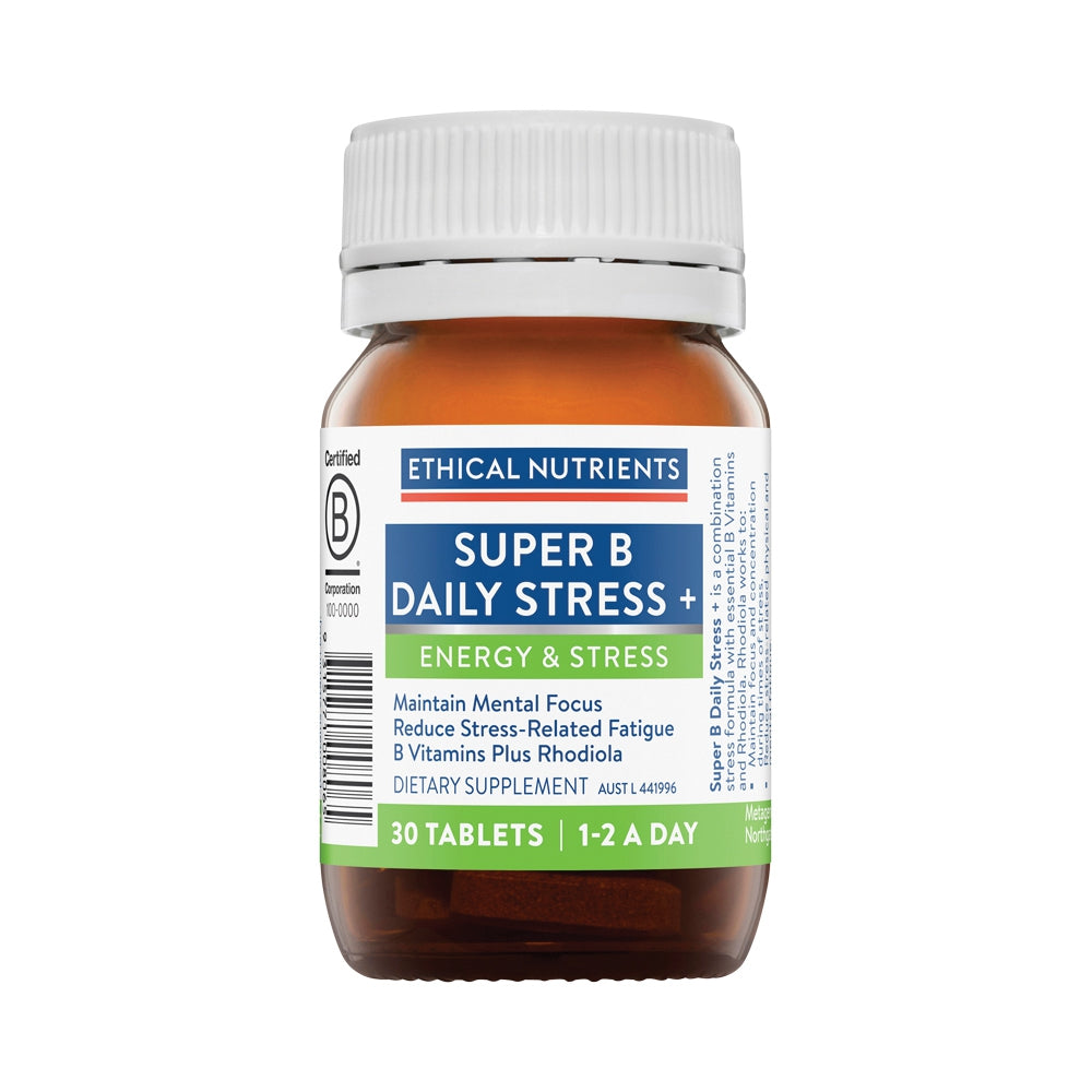 Ethical Nutrients Super B Daily Stress +