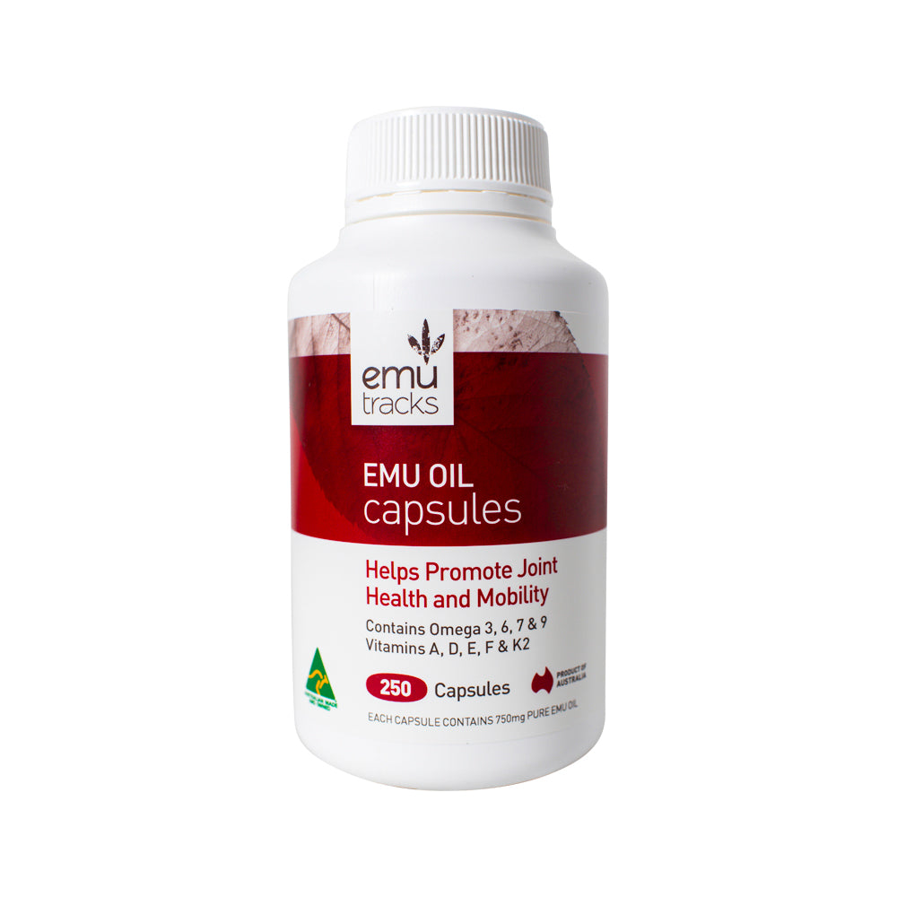 Emu Tracks Emu Oil Capsules