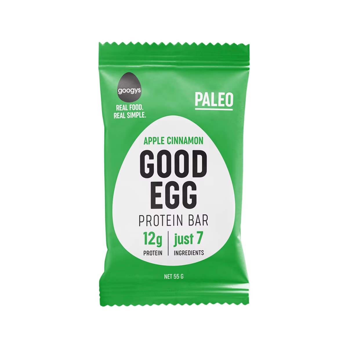 Googys - Good Egg Protein Bar Apple Cinnamon 55g