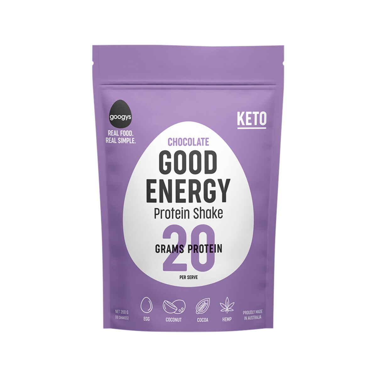 Googys - Protein Shake Chocolate 350g