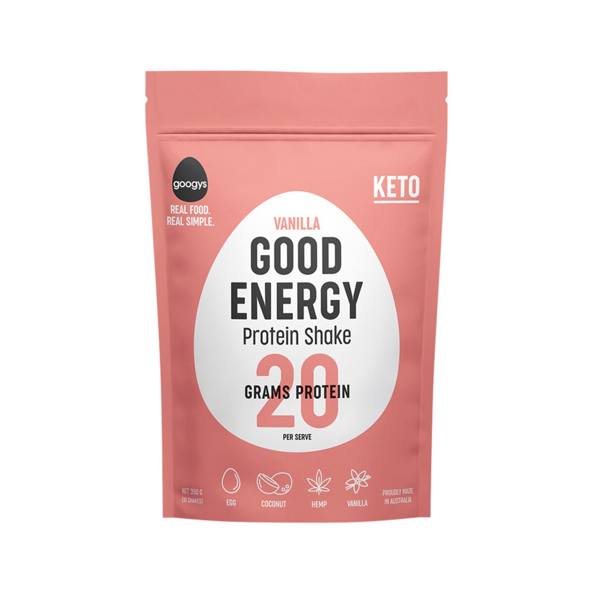 Googys - Protein Shake Vanilla 350g